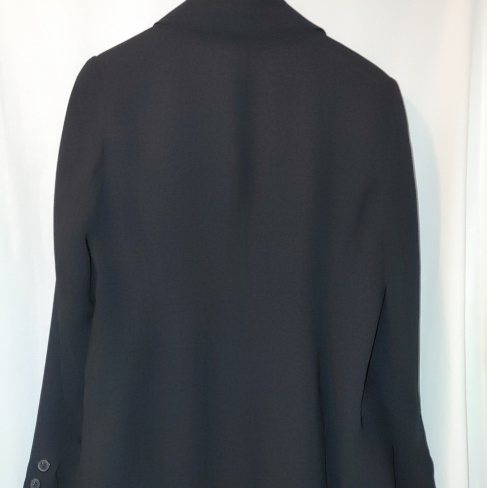 Halogen Blazer One Button Black Medium M Classic - image 3